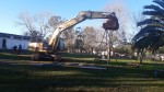 piscina Lascano - trabajos de excavación